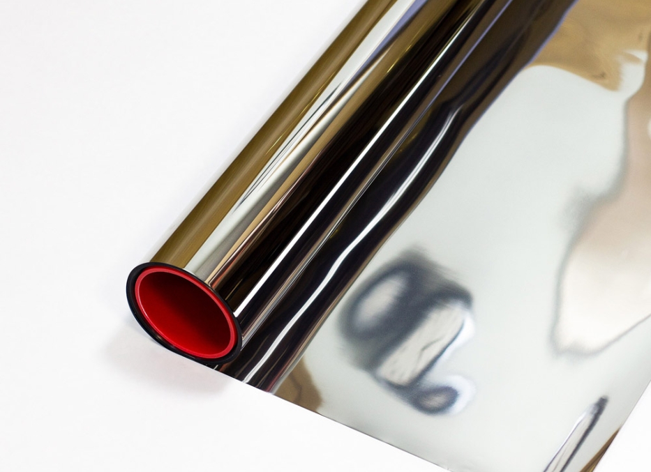 Зеркальная солнцезащитная пленка NOVA silver 25